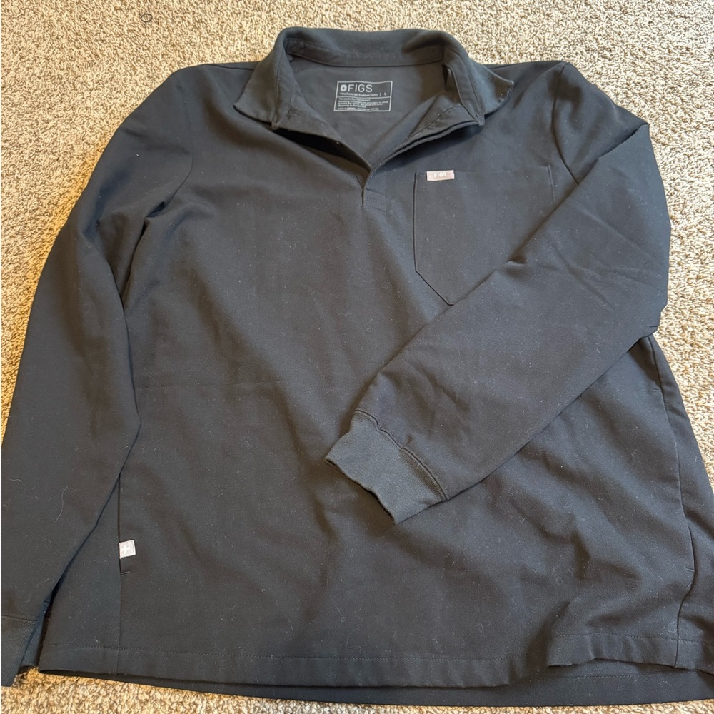 Figs Men's Dark Polo Shirt